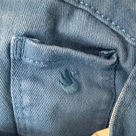 Gloria Vanderbilt Vibrant Blue Straight Leg Jeans - Picture 5 of 6